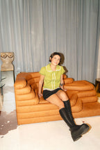 peter pan collared top
