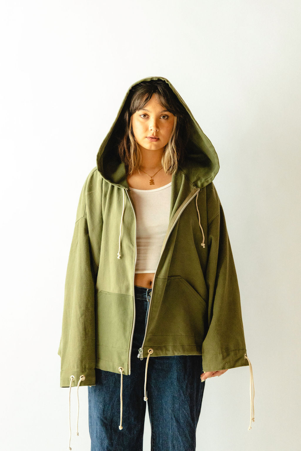 doom military laundry bag jacket