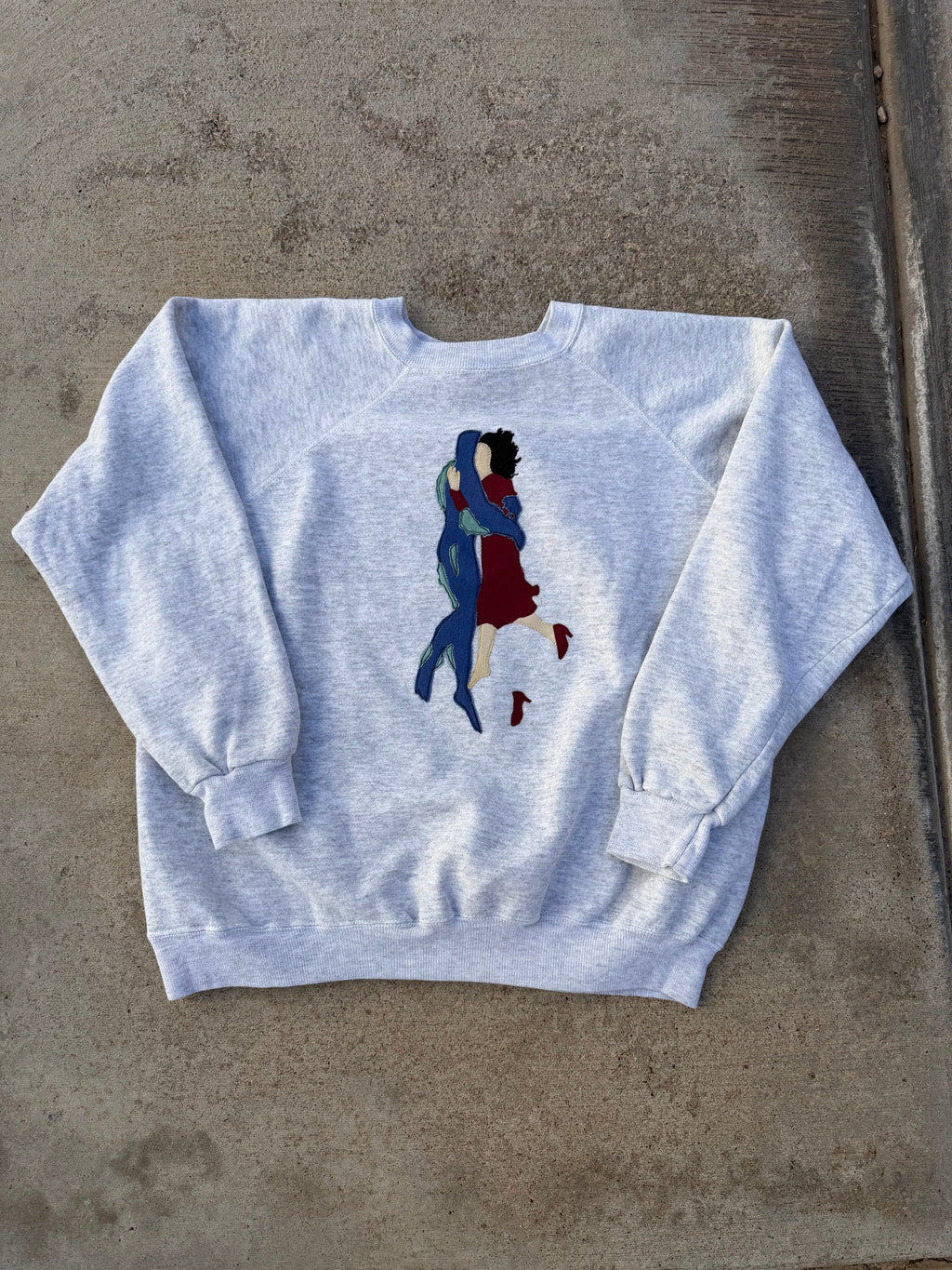 the shape of water crewneck