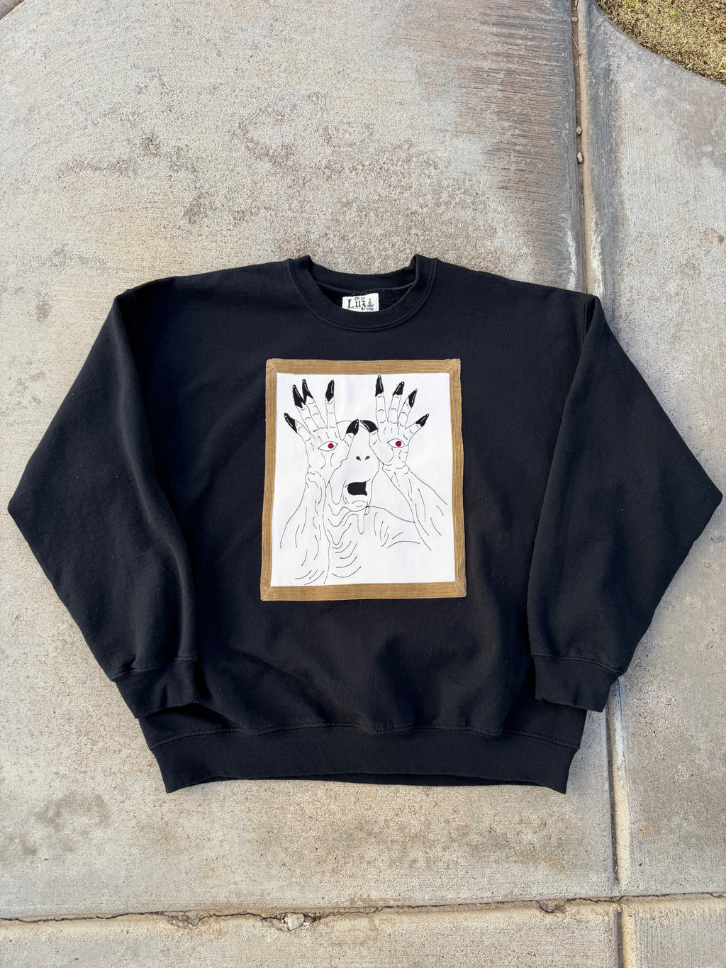pan's labyrinth the pale man crewneck