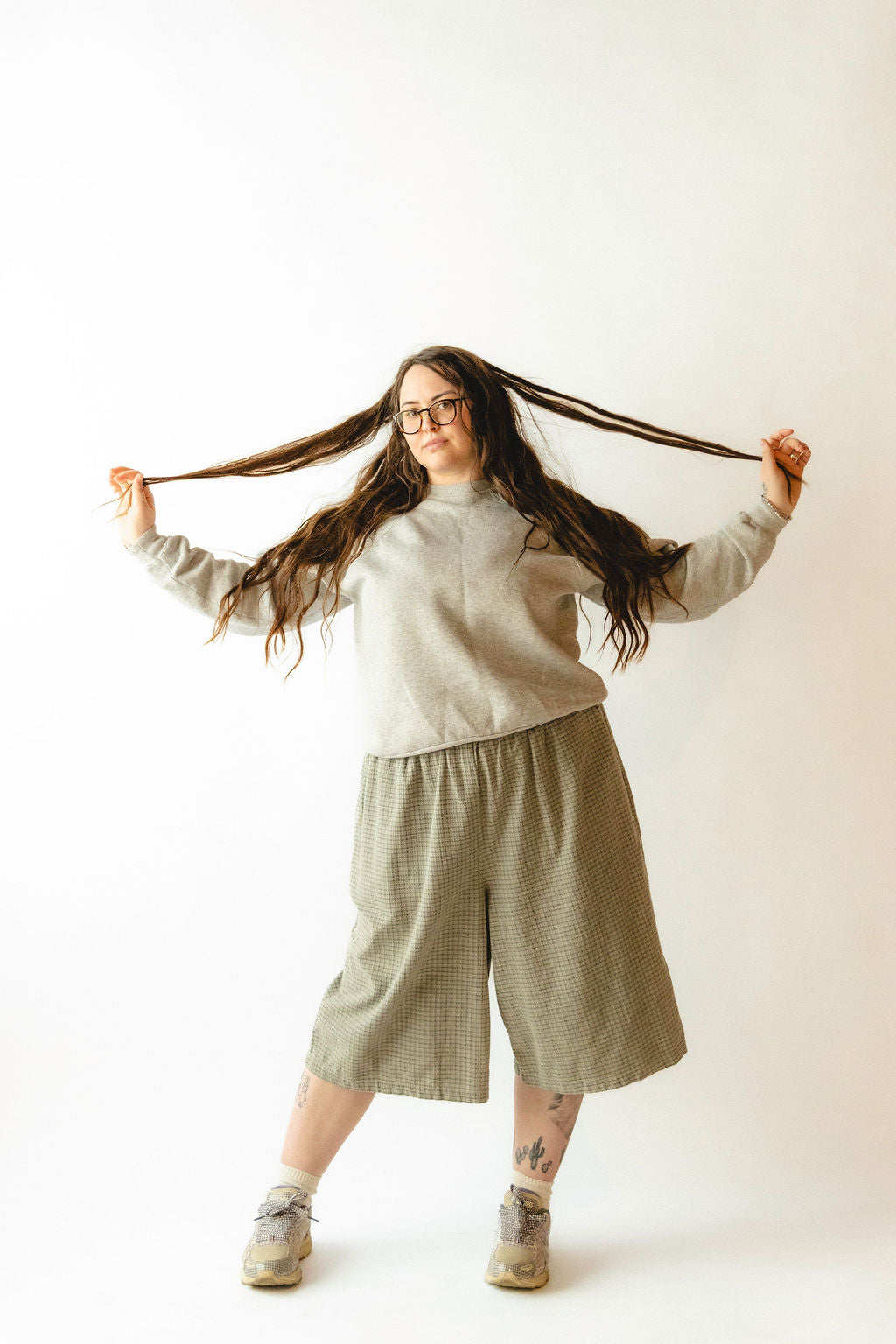 poe wide leg shorts