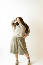 poe wide leg shorts