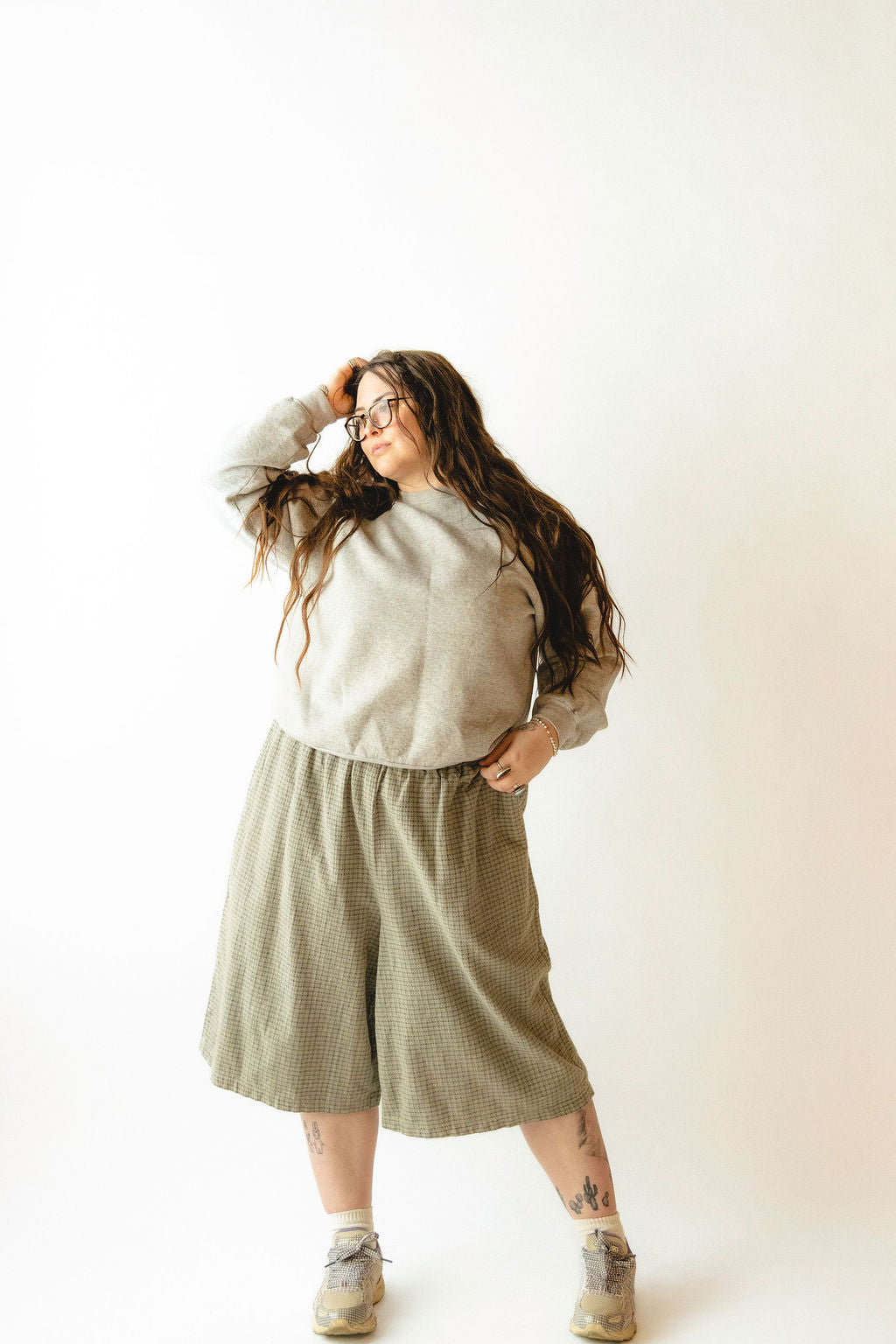poe wide leg shorts