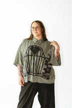 eternal graveyard button-up shirt