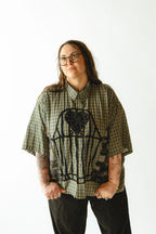 eternal graveyard button-up shirt
