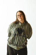 eternal graveyard button-up shirt